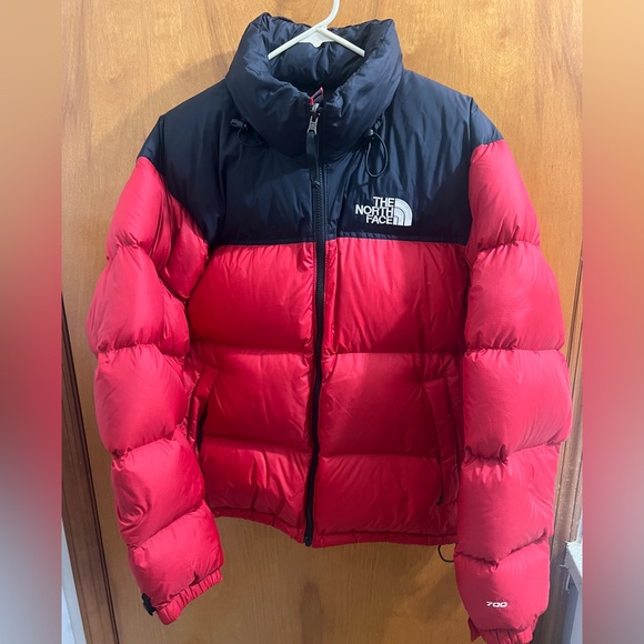 The North Face Nupste 700 red/black Medium - Picture 1 of 5